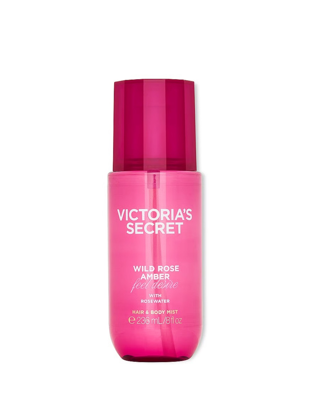 🆕 Discontinued Victoria's Secret Wild Rose Amber Hair & Body Mist